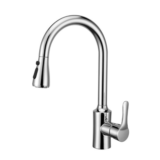 Torneira de cozinha de controle duplo